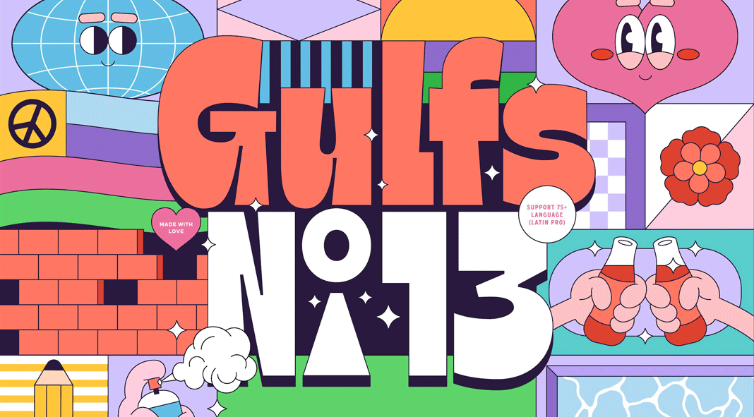 Gulfs Display Font by Studio Sun