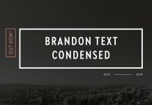 Brandon Text Condensed Font Family by HVD Fonts.