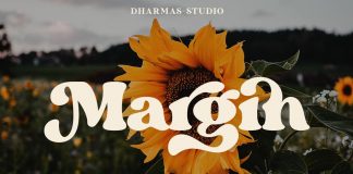 Margin Font by Dharmas Studio