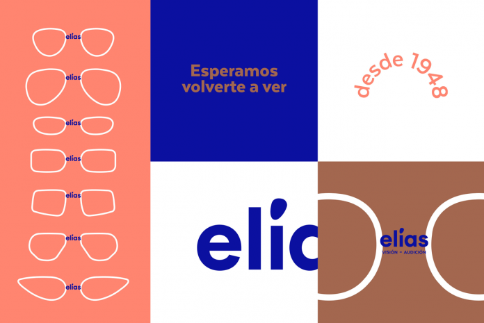 Óptica Elias brand design by Marina Goñi Studio
