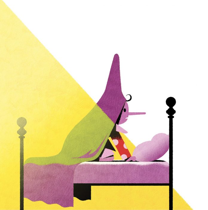 Pinocchio book illustrations by Andrea Rivola.