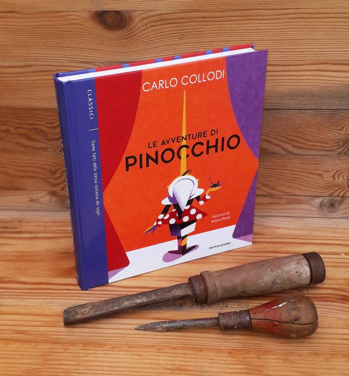 Pinocchio book illustrations by Andrea Rivola.