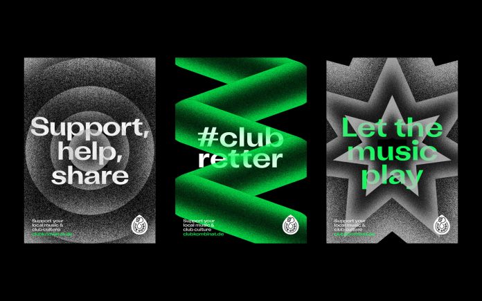 Club Goods, a product brand for Hamburg’s music clubs by Eiga Design.