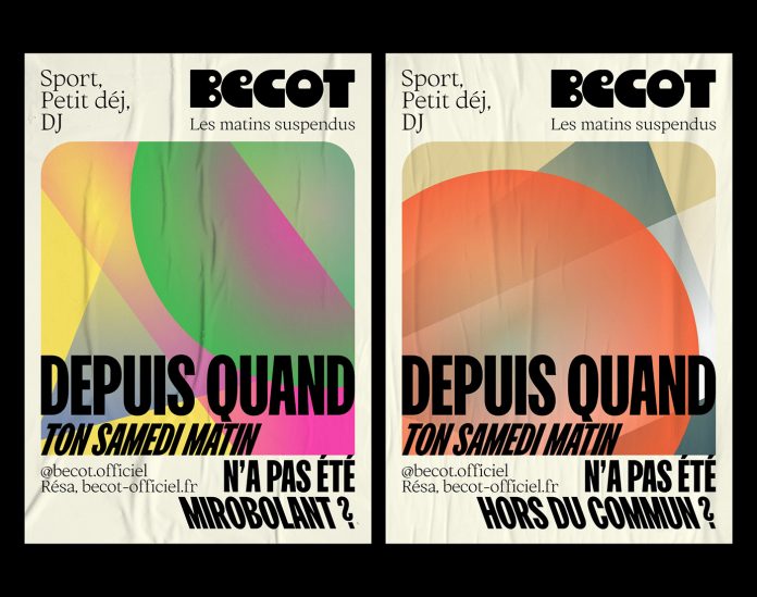 Bécot corporate identity design by Brand Brothers.