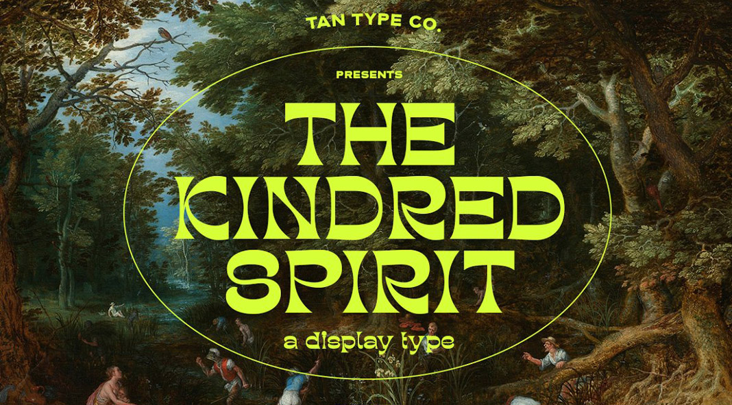 TAN KINDRED typeface from TanType