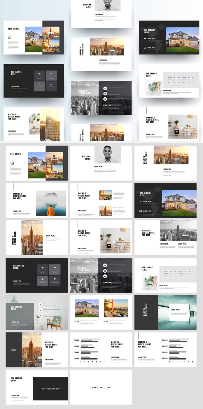 Real Estate Presentation Template by GraphicArtist.