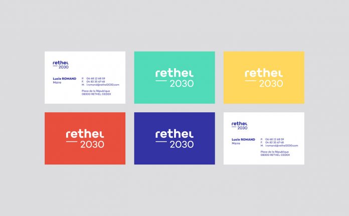 Rethel 2030 branding by Graphéine