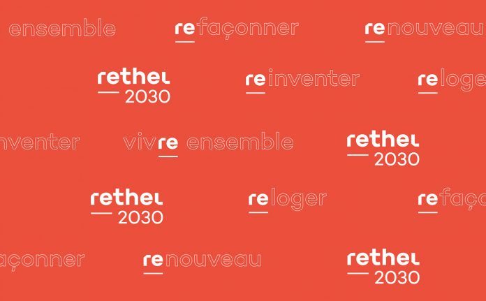 Rethel 2030 branding by Graphéine