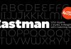 Eastman font family by Zetafonts