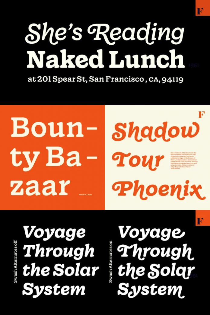 Wonder font family by Fenotype.