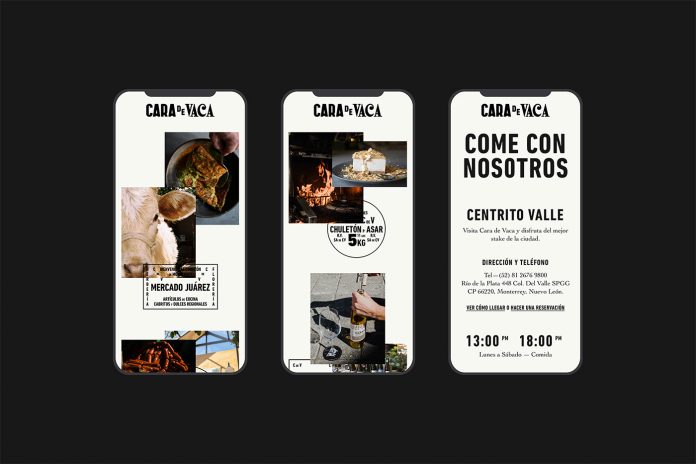 Cara de Vaca branding by Anagrama Studio