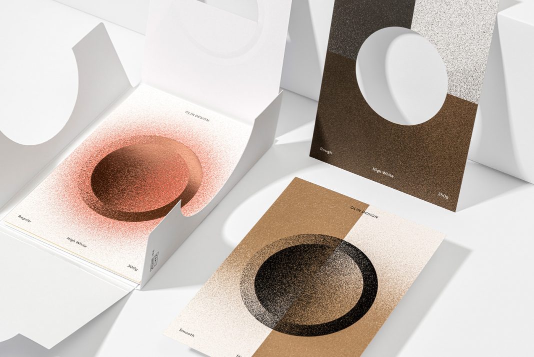 Design & Practice Rebrands Olin Paper by Antalis