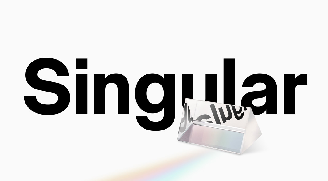 Neue Singular font family by type foundry Neue