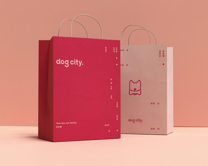 DOG CITY branding by studio Shift