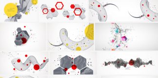 Abstract vector graphics for backgrounds or digital artworks.