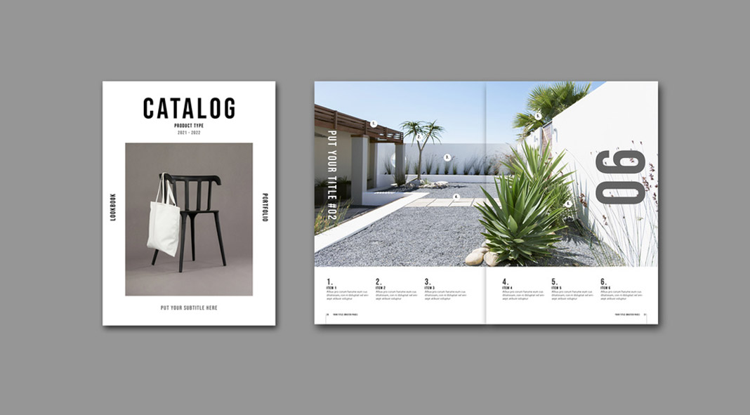 Catalog and Lookbook InDesign Template by Tom Sarraipo.
