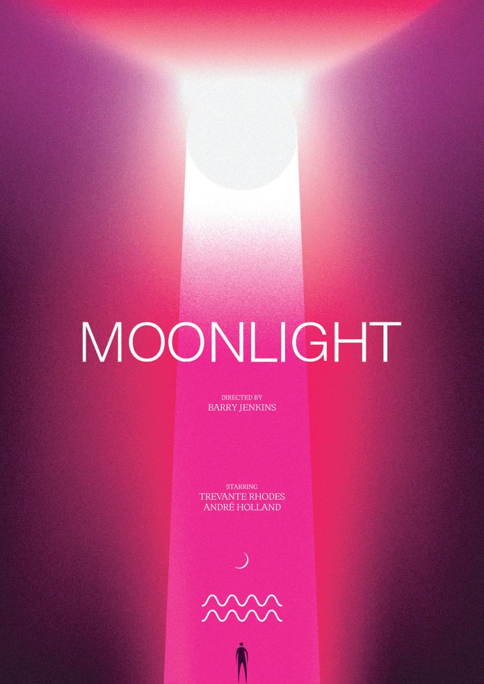 Moonlight, movie poster design by Panos Tsironis