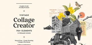 Vintage Collage Creator by Graphic Goods