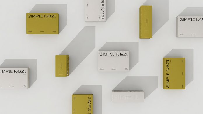 Simple Maze brand identity by tao STUDIO.