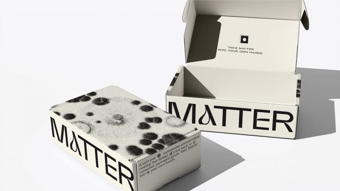 Matter Antimicrobial Coating branding by Designsake Studio
