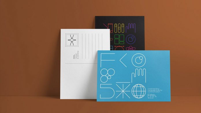 Branding by Hueso Studio for design and software development company Fifth.