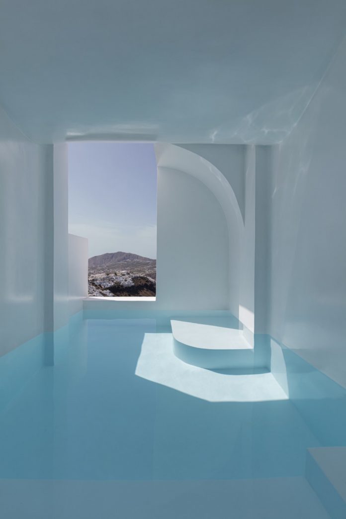 Santorini, Greece, Summer Residence in Imerovigli II by Kapsimalis Architects