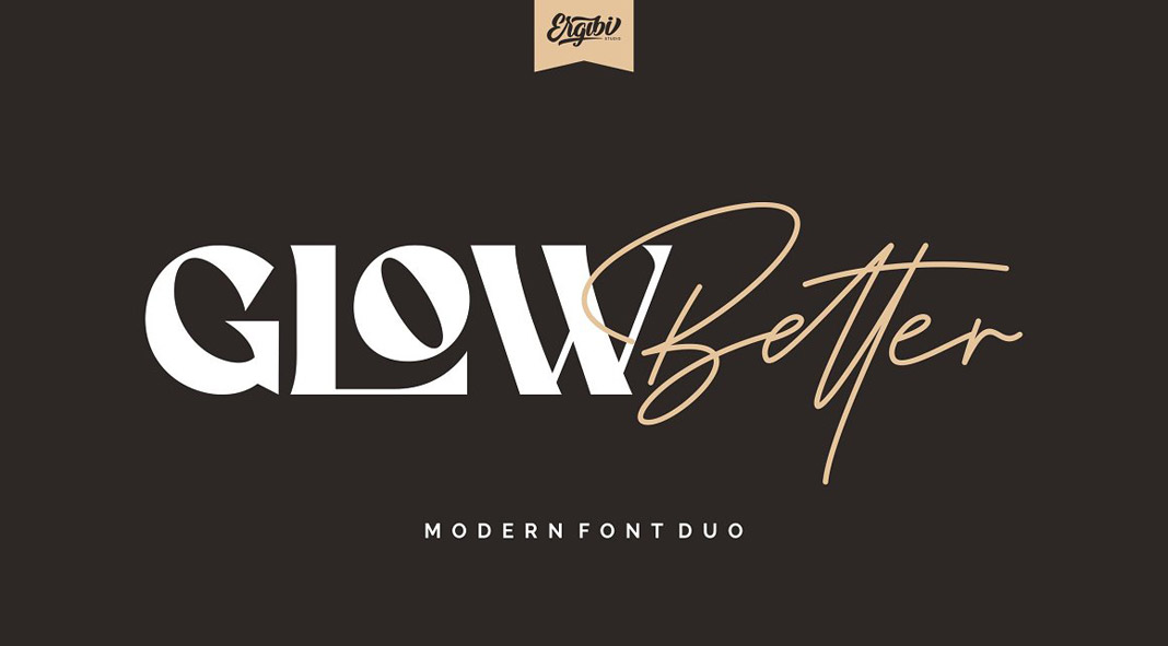 Glow Better font by Ergibi Studio