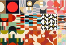 Modern, geometric vector background patterns for your graphic design projects.