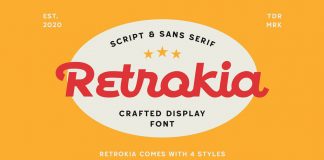 Retrokia Font by Edignwn Type