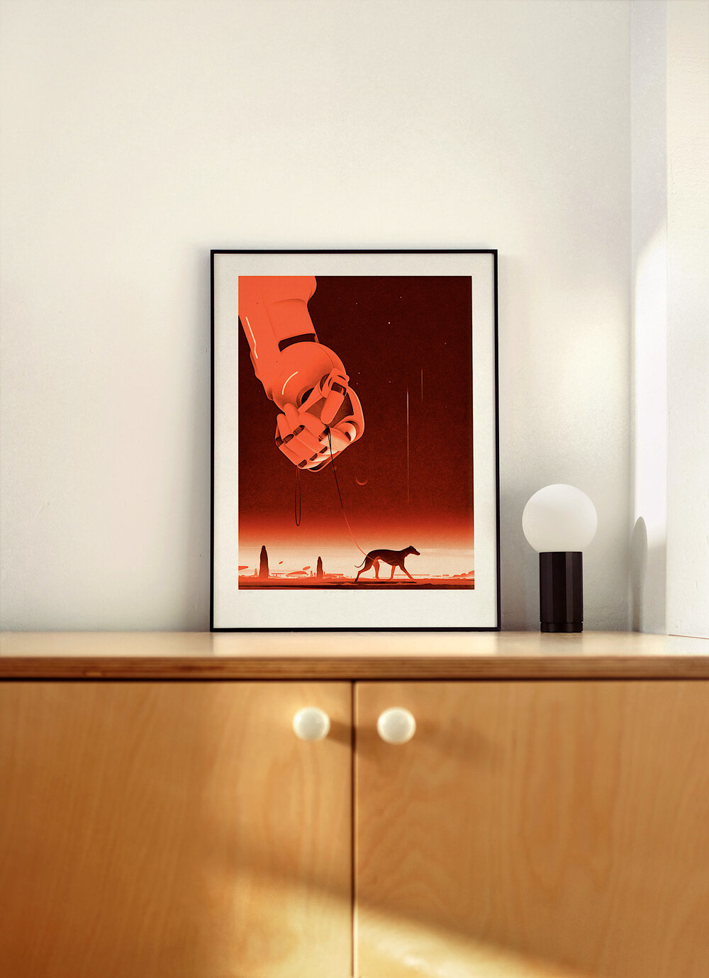 A Postcard From Mars by Karolis Strautniekas