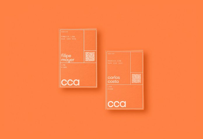 CCA Law firm branding by VOLTA Brand Shaping Studio
