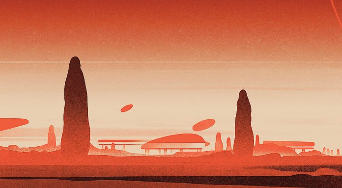 A Postcard From Mars by Karolis Strautniekas