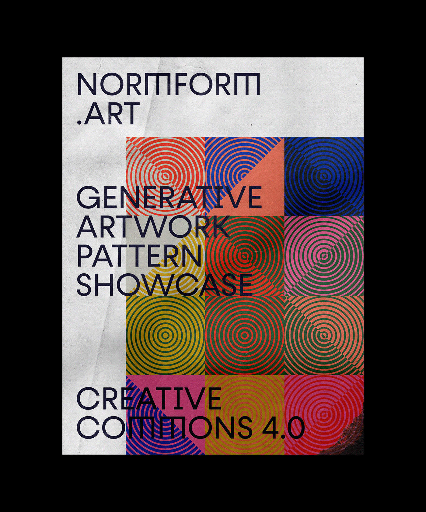 Free generative pattern design by Normform.
