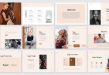 Brand Identity Guidelines Brochure Template by GraphicArtist