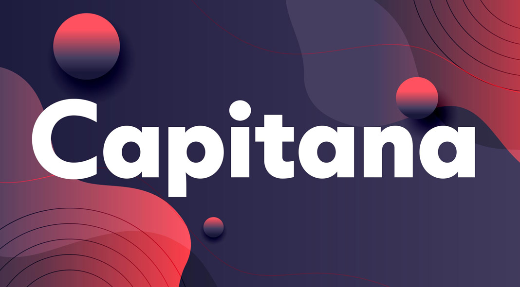Capitana font family by Felix Braden