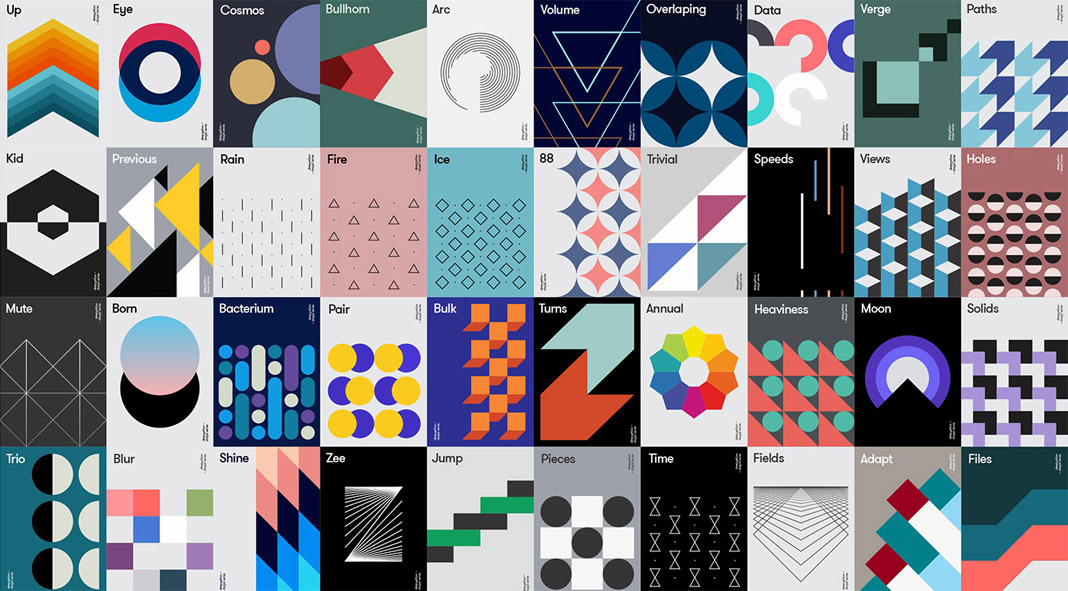Deep Shape Poster Collection by Deep Yellow