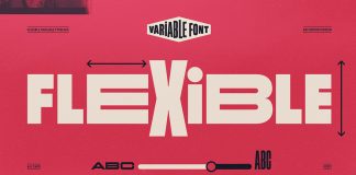 Flexible Variable font family by Art Grootfontein