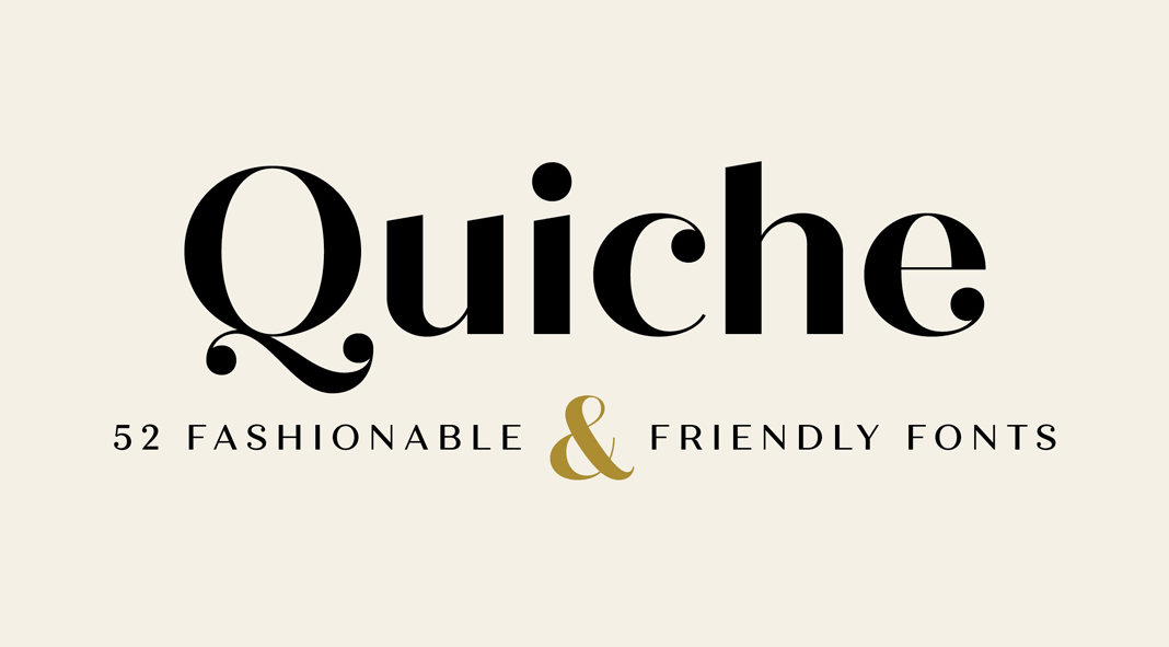 Quiche Font Family