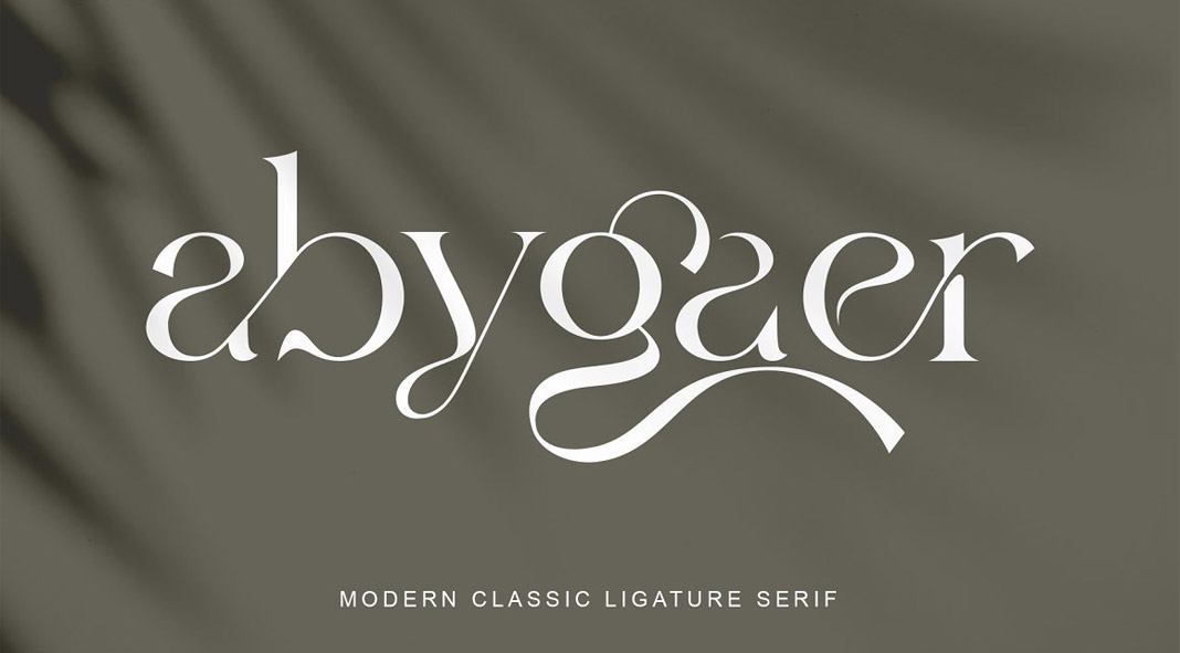 Abygaer font by Sealoung