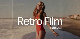 Retro Film Analog Photo Effect Mockup for Adobe Photoshop by Pixelbuddha