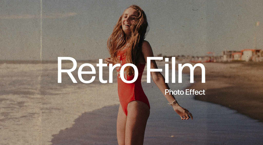 Retro Film Analog Photo Effect Mockup for Adobe Photoshop by Pixelbuddha