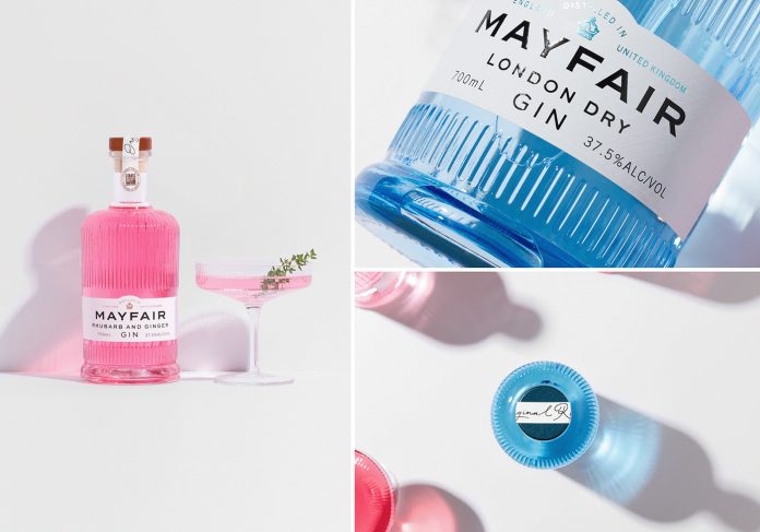 Mayfair Gin branding by Ben Galbraith