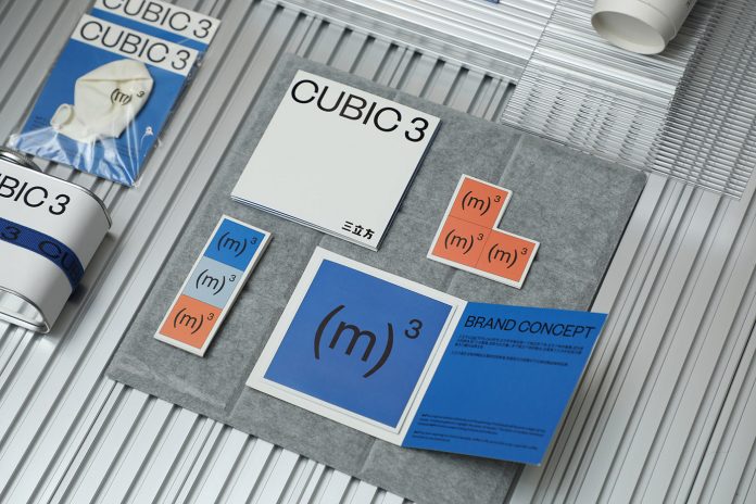 CUBIC3 branding by Low Key Design