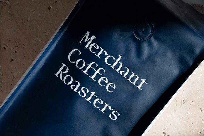 Merchant Coffee Roasters branding by Ryan Romanes Studio