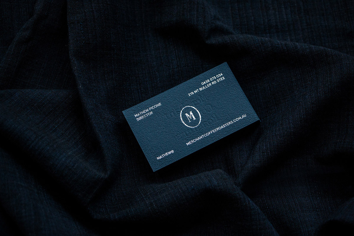 Merchant Coffee Roasters Branding by Ryan Romanes Studio