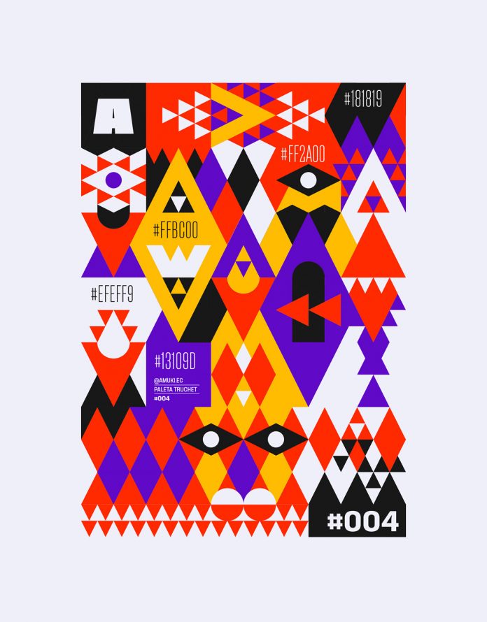 The Tinkuy Patterns posters by Amuki Studio