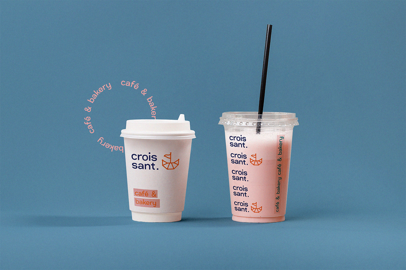Croissant Café and Bakery Branding by Dave Arustamyan