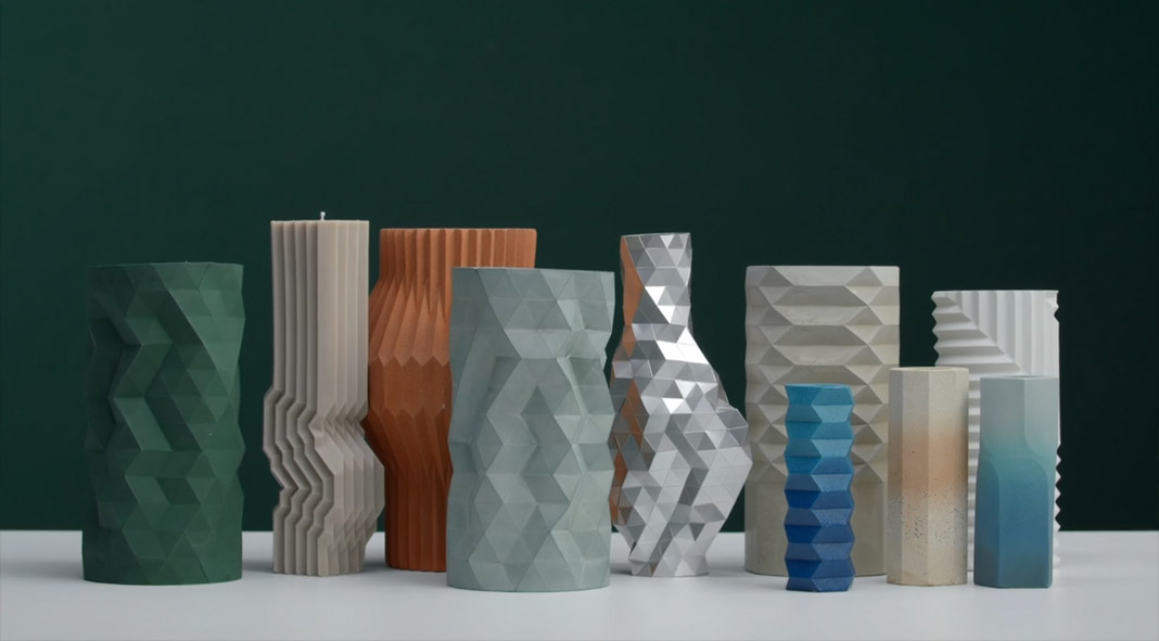 Geometric Handmade Molds: Design 3D-faceted Objects