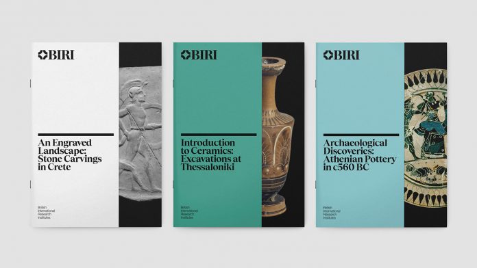 Branding by studio Only for the British International Research Institutes