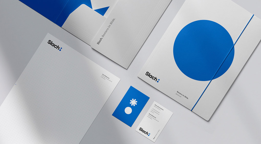 Art Direction and Graphic Design by Lukas Diemling for the Slach brand identity